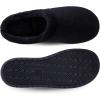 imageisotoner Womens IndoorOutdoor Slipon Diamond Microterry Gemma Clog Slippers with Memory Foam ComfortBlack