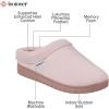 imageisotoner Womens IndoorOutdoor Slipon Diamond Microterry Gemma Clog Slippers with Memory Foam ComfortEvening Sand