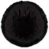 imageIsotoner Womens Water Repellent Microsuede Cap with Faux Fur TrimBlack