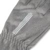imageisotoner mens Moisture Wicking Reflective Touchscreen Gloves With Gathered WristHeather Grey