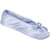 imageisotoner Womens Classic Stretch Satin Ballerina Slippers with Satin and Sequin Bow TiePeriwinkle