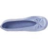 imageisotoner Womens Classic Stretch Satin Ballerina Slippers with Satin and Sequin Bow TiePeriwinkle