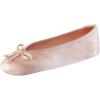 imageisotoner Womens Classic Stretch Satin Ballerina Slippers with Satin and Sequin Bow TieEvening Sand