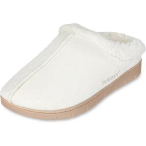 imageisotoner Womens IndoorOutdoor Memory Foam Clog SlippersBirch