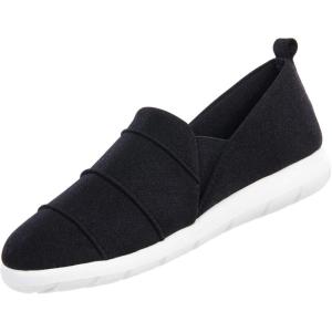 imageisotoner Zenz Womens Serenity Stretch Satin Slipper SlipOn ShoeBlack