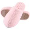 imageisotoner Womens IndoorOutdoor Cozy Plush Terry Knit Clog and Flip Flop Slippers with Memory Foam ComfortEvening Sand