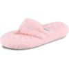 imageisotoner Womens IndoorOutdoor Cozy Plush Terry Knit Clog and Flip Flop Slippers with Memory Foam ComfortEvening Sand