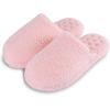 imageisotoner Womens IndoorOutdoor Cozy Plush Terry Knit Clog and Flip Flop Slippers with Memory Foam ComfortEvening Sand