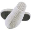 imageisotoner Womens IndoorOutdoor Cozy Plush Terry Knit Clog and Flip Flop Slippers with Memory Foam ComfortLight Grey