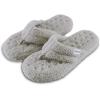 imageisotoner Womens IndoorOutdoor Cozy Plush Terry Knit Clog and Flip Flop Slippers with Memory Foam ComfortLight Grey