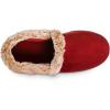 imageisotoner Womens Memory Foam Microsuede a Line Eco Comfort Recycled SlippersChili