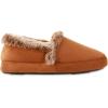 imageisotoner Womens Memory Foam Microsuede a Line Eco Comfort Recycled SlippersCognac