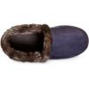 imageisotoner Womens Memory Foam Microsuede a Line Eco Comfort Recycled SlippersNavy Blue