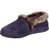 imageisotoner Womens Memory Foam Microsuede a Line Eco Comfort Recycled SlippersNavy Blue
