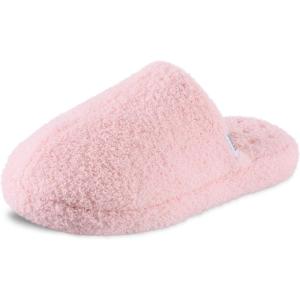imageisotoner Womens IndoorOutdoor Cozy Plush Terry Knit Clog and Flip Flop Slippers with Memory Foam ComfortEvening Sand