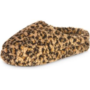 imageisotoner Womens IndoorOutdoor Fiona Clog SlippersCheetah