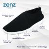 image:imageIsotoner Womens Lightweight Recycled Stretch Sport Knit Slipon Slipper BootieBlack