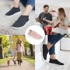 image:imageIsotoner Womens Lightweight Recycled Stretch Sport Knit Slipon Slipper BootieEvening Sand