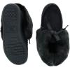 image:imageWomens Microsuede Nelly Moc Bootie SlippersBlack