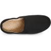 image:imageisotoner Mens IndoorOutdoor Slipon Microsuede Vincent Clog Slippers With Memory Foam ComfortBlack