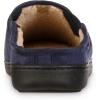 image:imageisotoner Mens IndoorOutdoor Slipon Microsuede Vincent Clog Slippers With Memory Foam ComfortNavy Blue
