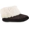 image:imageisotoner Womens Heathered Knit Marisol Boot With 360 ComfortBlack