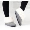 image:imageisotoner Womens Heathered Knit Marisol Boot With 360 ComfortNavy Blue