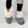 image:imageisotoner Womens Heathered Knit Marisol Boot With 360 ComfortNavy Blue