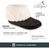 image:imageisotoner Womens Heathered Knit Marisol Boot With 360 ComfortNavy Blue
