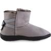 image:imageisotoner Womens Microsuede Mallory Bootie Slippers With BowAsh