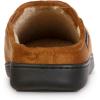 image:imageisotoner mens IndoorOutdoor Slipon Microsuede Vincent Clog Slippers With Memory Foam ComfortCognac