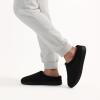 image:imageisotoner mens IndoorOutdoor Slipon Microterry Jake Clog Slippers With Memory Foam Comfort and Heel SupportBlack
