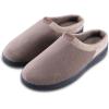 image:imageisotoner mens Microterry Jake Clog Slipper  With Gel Infused Memory FoamSmoky Taupe