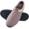 image:imageisotoner mens Microterry Jake Clog Slipper  With Gel Infused Memory FoamSmoky Taupe
