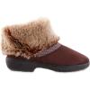 image:imageisotoner womens Recycled Microsuede Mallory Boot Slipper With Memory FoamDark Chocolate