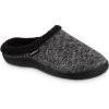image:imageMens Advanced Memory Foam Herringbone Harvey Clog ECO Comfort SlippersBlack