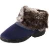 image:imageisotoner womens Recycled Microsuede Mallory Boot Slipper With Memory FoamNavy Blue
