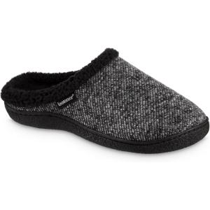 image:imageMens Advanced Memory Foam Herringbone Harvey Clog ECO Comfort SlippersBlack