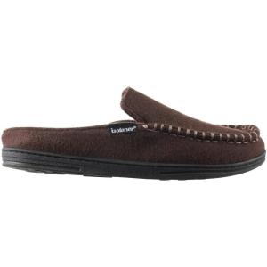 image:imageMens Faux Woolen Grady Clog SlippersDark Chocolate