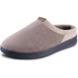 image:imageisotoner mens Microterry Jake Clog Slipper  With Gel Infused Memory FoamSmoky Taupe