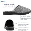 image:imageIsotoner Womens Premium Knit Slide Slippers  MoistureWicking Lining Rubber IndoorOutdoor Sole  Machine Washable House ShoesVividly Violet