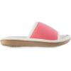 image:imageisotoner Womens Microterry Floral PrintJersey Slide Slippers Iced Strawberry 657