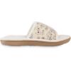 image:imageisotoner Womens Microterry Floral PrintJersey Slide SlippersEvening Sand