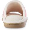 image:imageisotoner Womens Microterry Floral PrintJersey Slide SlippersIced Strawberry