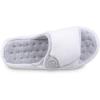 image:imageisotoner Womens Microterry Pillowstep Spa SlideWhite