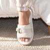 image:imageisotoner womens Open Toe Slide Slippers Minimally Dyed Organic Cotton Upper and Algaeinfused SoleSandtrap