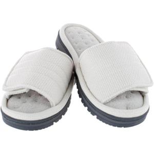 image:imageWomens Active Recycled Adjustable Slide Slippers by IsotonerLight Grey