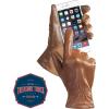 image:imageIsotoner Womens Classic Stretch Faux and Genuine Leather Touchscreen GlovesLuggage