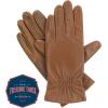image:imageIsotoner Womens Classic Stretch Faux and Genuine Leather Touchscreen GlovesLuggage