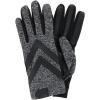 image:imageIsotoner Womens Touchscreen Chevron Winter Glove with Microluxe LiningBlack Heather